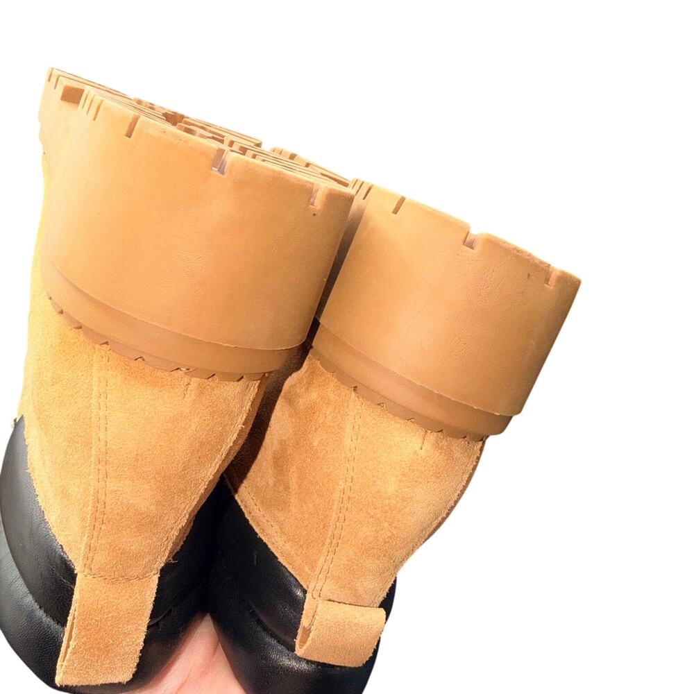 Marc Fisher Ltd MLNAIRY Shearling Lug Sole Hiker Boots Women’s 8M - Picture 7 of 15